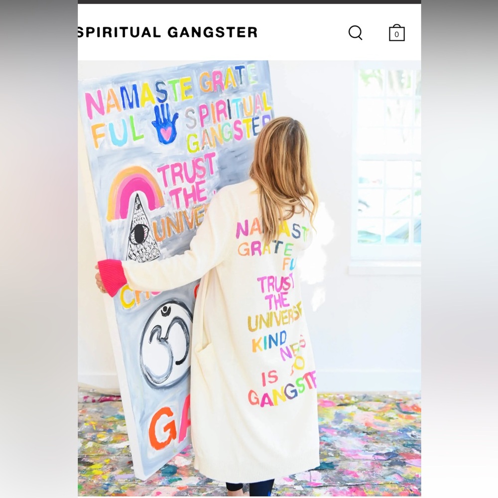 Kerri Rosenthal x Spiritual Gangster Collaboration ❤️💗💙💜